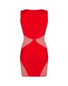 V-9289 Robe - Rouge