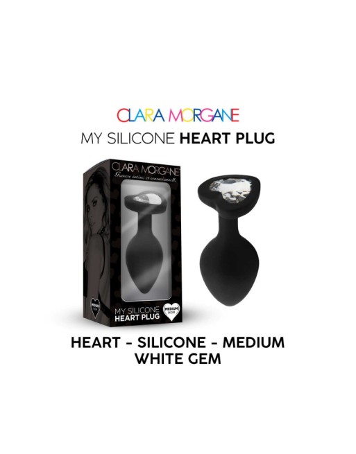 My Silicone Heart Plug - Noir My Silicone Heart Plug - Noir