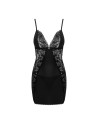 Maderris nuisette et String - Noire