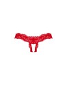 Amor Cherris string ouvert - Rouge