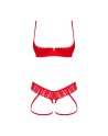 Ingridia ensemble 2 pièces ouvert - Rouge