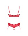 Ingridia ensemble 2 pièces ouvert - Rouge
