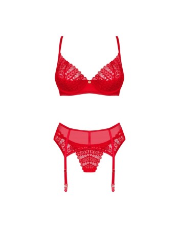 Ingridia ensemble 3 pièces - Rouge