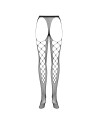 S233 Collants ouverts - Noir