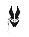 Cordellis body ouvert - Noir wetlook