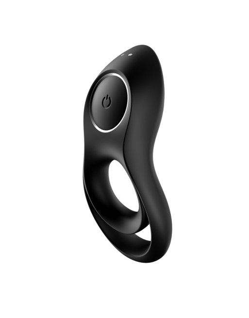 Cockring Satisfyer Legendary Duo - Noir Cockring Satisfyer Legendary Duo - Noir