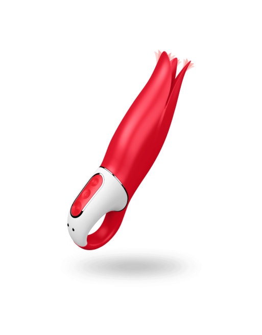 Vibromasseur Satisfyer Vibes Power Flower - Rouge Vibromasseur Satisfyer Vibes Power Flower - Rouge
